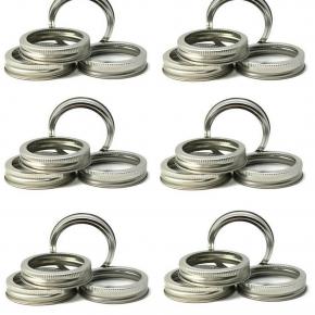 Mason Jar Replacement Rings 70mm Regular Mouth