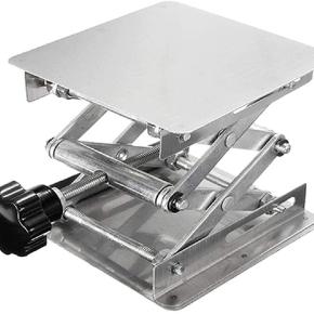 Stainless Steel Lab Jack Scissor Stand Platform  Size:  4