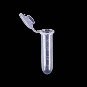 0.2ml Microcentrifuge Tubes with Snap Cap, Polypropylene Graduated, 1000 Pcs Sterilized Clear Plastic Small Vials with Caps for Sample Storage Without Leakage 