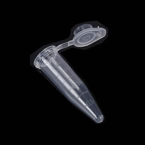 1.5ml Microcentrifuge Tubes with Snap Cap, Polypropylene Graduated, 500 Pcs Sterilized Clear Plastic Small Vials with Caps for Sample Storage Without Leakage 